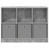 Sideboard with Drawer Concrete Grey 102 x 32 x 73.5 cm 8000519