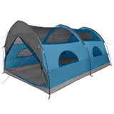 Tunnel Tent with Rainfly Water-Resistant 10-Person Blue 42042239