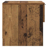 Bed Cabinet 2 pcs Old Wood 40 x 39 x 40cm Engineered Wood 880516