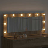Vanity Mirror Rectangular Sonoma Oak 100 x 45 x 18 cm 868327