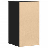 Corner Chest of Drawers Black 40x41x76 cm Engineered Wood 852862
