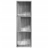 Corner Cabinet Grey Sonoma 33x33x100 cm Engineered Wood 825829
