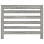 ZNTS Radiator Cover Grey Sonoma 104x20x82 cm Engineered Wood 852695