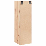 Wall Cabinet 30x30x100 cm Solid Pinewood 813505