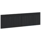 Wall-Mounted Headboard ALKMAAR Black Engineered Wood 896276