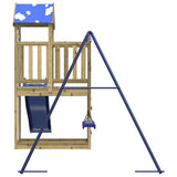 Outdoor Playset Impregnated Wood Pine 3279186