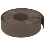 Garden Edgings 5 pcs Brown 10 m 15 cm Polyethylene 3155451