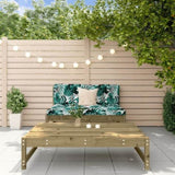 2 Piece Garden Lounge Set Impregnated Wood Pine 3186591