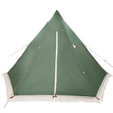 Family Tent Tipi 6-Person Green Waterproof 4009438