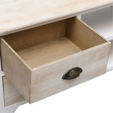 TV Cabinet 108x30x40 cm Solid Paulownia Wood 338520