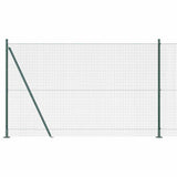 Welded Wire Fence with Concrete Base 50 x 1.4 m 3352480