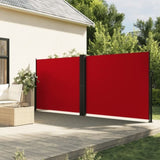 Retractable Side Awning Red 160x1200 cm 4004822