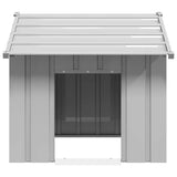 Dog House with Roof 85x107x81 cm Galvanised Steel 4100914