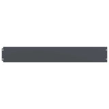 Lawn Edging 30 pcs 15 x 103 cm Steel Anthracite 8014180