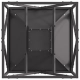 Fire Pit Black 50 x 50 x 35 cm Steel 858992
