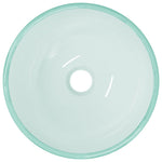 ZNTS Basin Tempered Glass 30x12 cm Frosted 345241