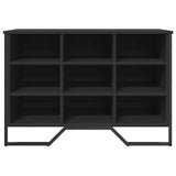 Shoe Cabinet Black 90x38x61.5 cm Engineered Wood 848644