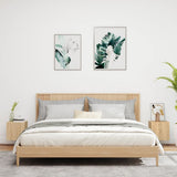 TV Wall Cabinets with LED Lights 2 pcs Sonoma Oak 30.5x35x30 cm 837223