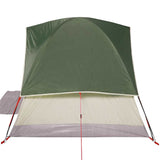 Camping Tent Dome 3-Person Green Waterproof 94695