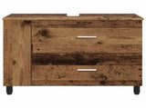 Bathroom Vanity Unit Old Wood 80 x 35 x 60 cm Engineered Wood 889393