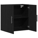 Wall Cabinet 60 x 31.5 x 60 cm Engineered Wood Black Oak 862949