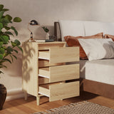 Bed Cabinet Sonoma oak Engineered wood, solid eucalyptus wood 805893