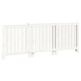 Radiator Cover White 210x21x85 cm Solid Wood Pine 822587