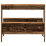 3 Piece Dining Table and Bench set Old Wood Engineered Wood 855538