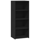 Highboard Black 50x41x124 cm Engineered Wood 846398