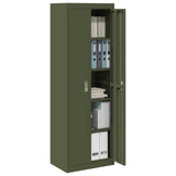 Storage Cabinet Olive Green 60 x 40 x180 cm Steel 3406200