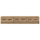 TV Cabinet Artisan Oak 147 x 34.5 x 27 cm Engineered Wood 895864