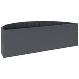 Planter Anthracite 120 x 60 x 35 cm Steel 883684