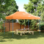 Foldable Party Tent Pop-Up Orange 410x279x315 cm 4005009