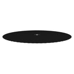 ZNTS Jumping Mat Fabric Black for 13 Feet/3.96 m Round Trampoline 92405