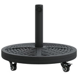 ZNTS Parasol Base with Wheels for Ø38-48 mm Poles 13 kg Round 42002568