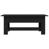 Coffee Table Black 102x55x42 cm Engineered Wood 810254