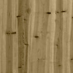 ZNTS Play Tower 52.5x46.5x206.5 cm Impregnated Wood Pine 826513