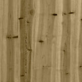 ZNTS Play Tower 52.5x46.5x206.5 cm Impregnated Wood Pine 826513