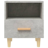 Bedside Cabinets 2 pcs Concrete Grey 40x35x47 cm 812015