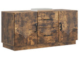 Sideboard Smoked Oak 89 x 34.5 x 57 cm Engineered Wood 895350