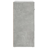 Sideboard Concrete Grey 80x33x70 cm Engineered Wood 816572