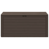 49443 Garden Storage Box Brown 116x44x55 cm