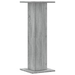 Plant Stands 2 pcs Grey Sonoma 30x30x80 cm Engineered Wood 3307869