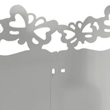 Lawn Edgings 20 pcs Silver 103 x 0.05 x 22 cm Galvanised Steel 874823