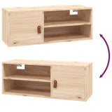 Wall Cabinet 80x30x30 cm Solid Wood Pine 818385