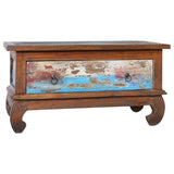 Coffee Table 80x50x40 cm Reclaimed Teak Wood 289057