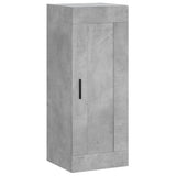 Highboard Concrete Grey 34.5x34x180 cm Engineered Wood 3200277