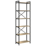 Bookshelf Sonoma Oak 60 x 30 x 189.5 cm Engineered Wood 868378