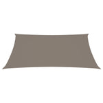 ZNTS Sunshade Sail Oxford Fabric Rectangular 3x4 m Taupe 135430