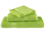 Premium Bath Towels "SOLUND" 2 pcs Apple Green 100x150 cm 600 gsm 137503